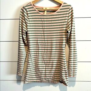 Matilda Jane Striped Pink and Green Women's Top